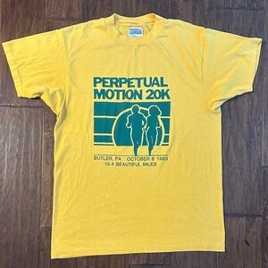 Vintage 1983 Perpetual Run tee shirt sz Large